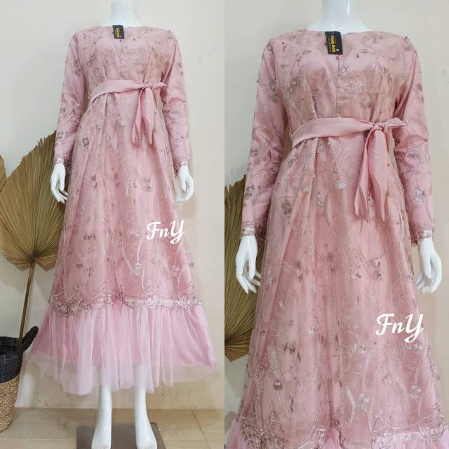 Gamis borkat , gamis all size dan jumbo , dress muslim