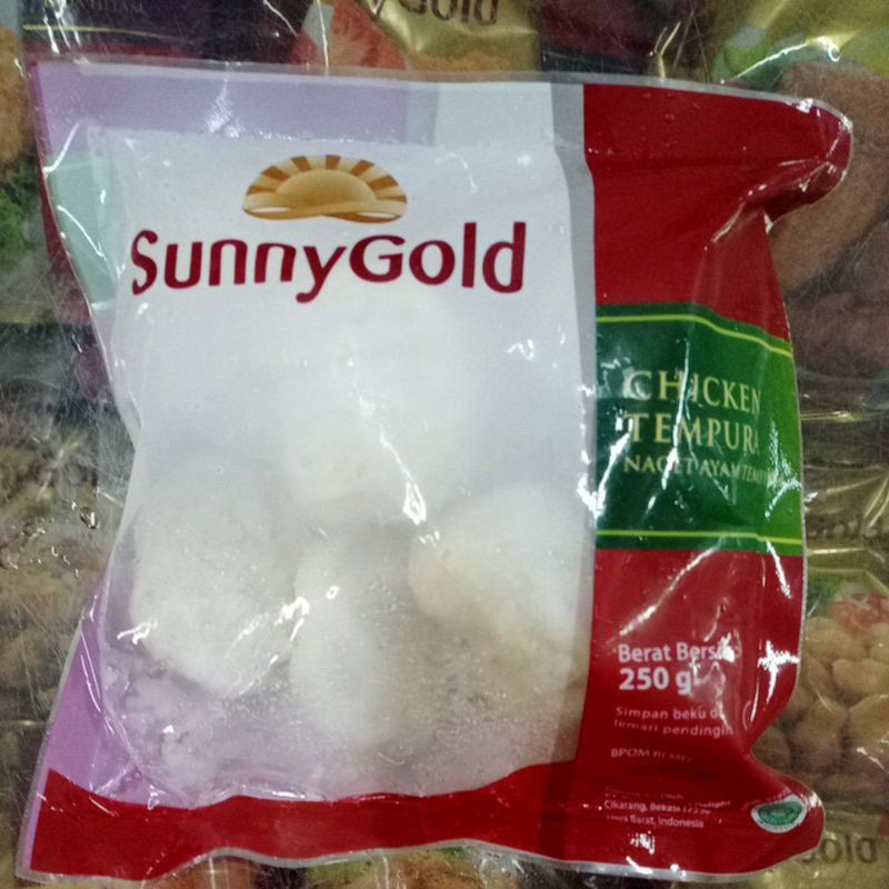 

Sunny gold chiken tempura 250