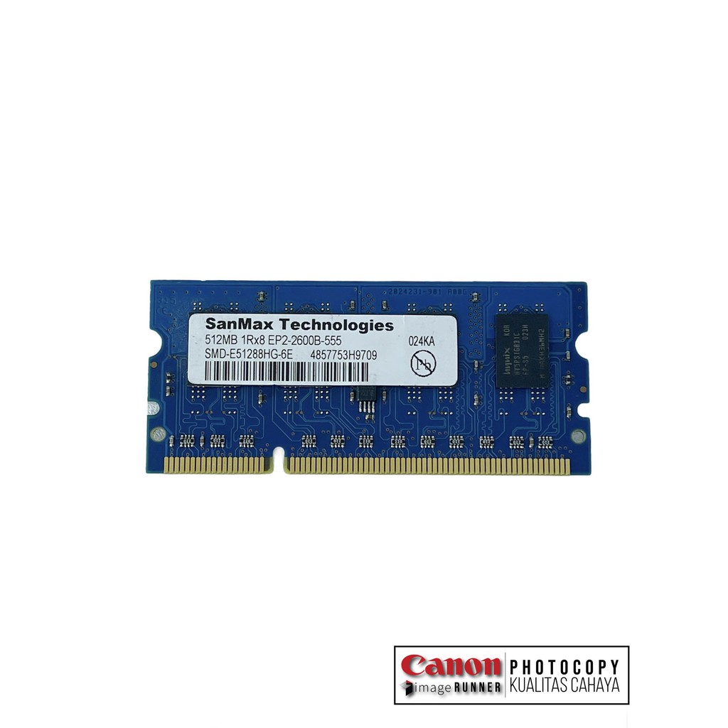 RAM Mainboard 1 IRA6055/6065/6075 IRA4035/4045/405 IR 3235/3245 512MB