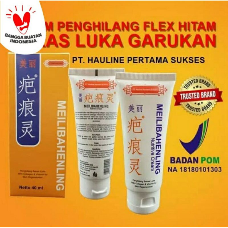 MEILIBAHENLING PENGHILANG BEKAS LUKA 40g BPOM