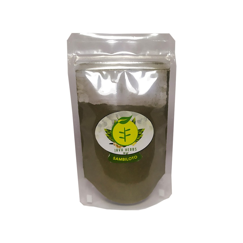 

BUBUK DAUN SAMBILOTO - GRADE A 50g