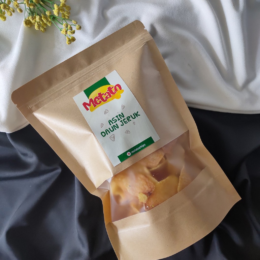 

Metato Chips - Keripik Kentang rasa Asin Daun Jeruk - 100gr