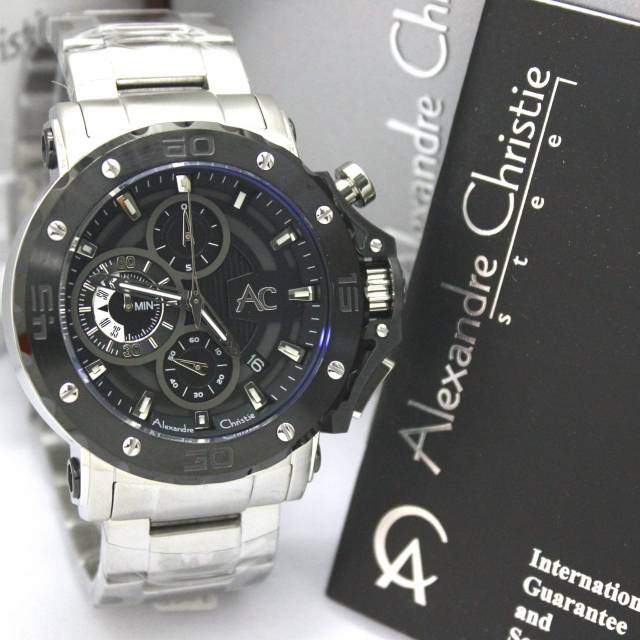 JAM TANGAN PRIA ALEXANDRE CHRISTIE AC-9205 LIMITED COLLECTION 100% ORIGINAL