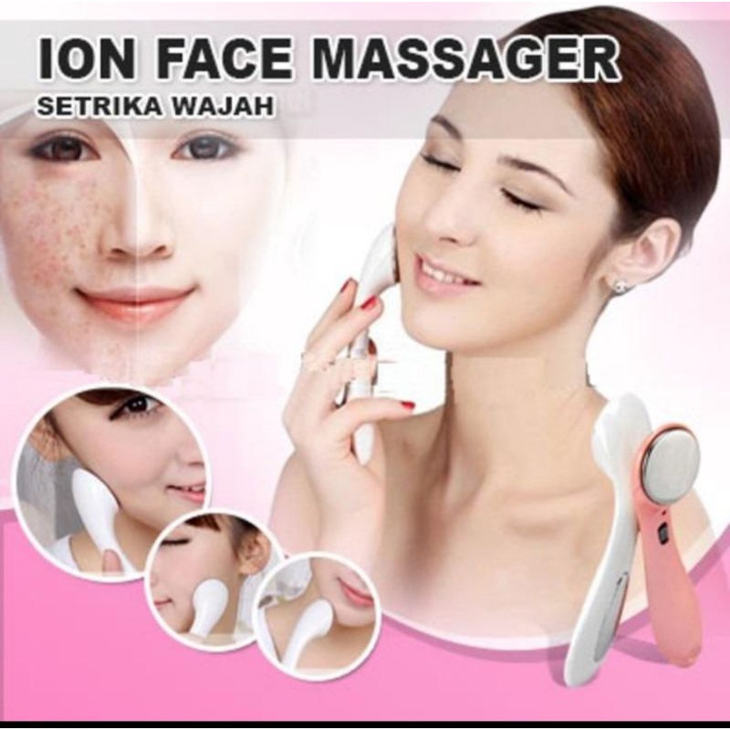 ION FACE MASSAGER / SETRIKA WAJAH / PIJAT WAJAH HAPUS KULIT KERIPUT