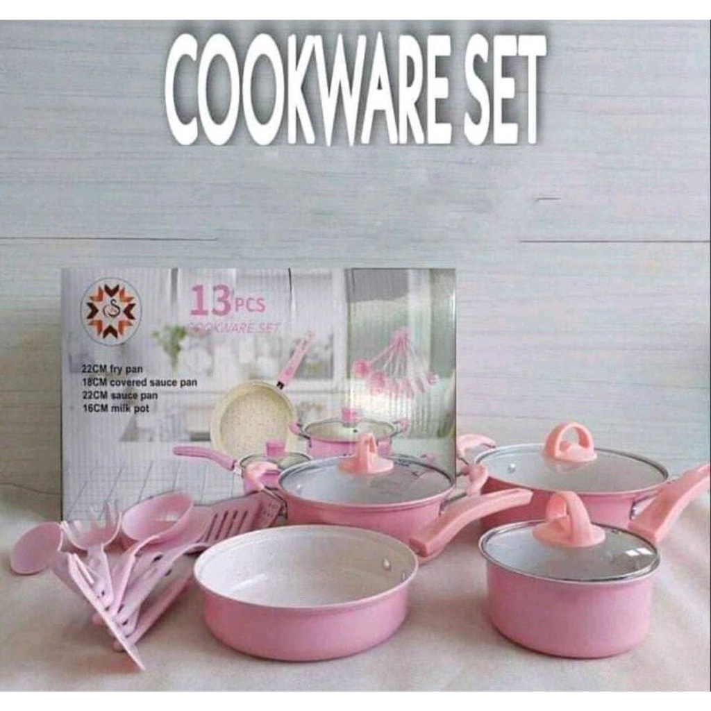 PANCI  COOKWARE SET WARNA ANTI LENGKET