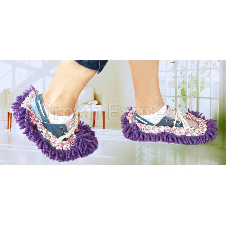 Sepatu Pel Microfiber Cendol 1 Set 2pcs