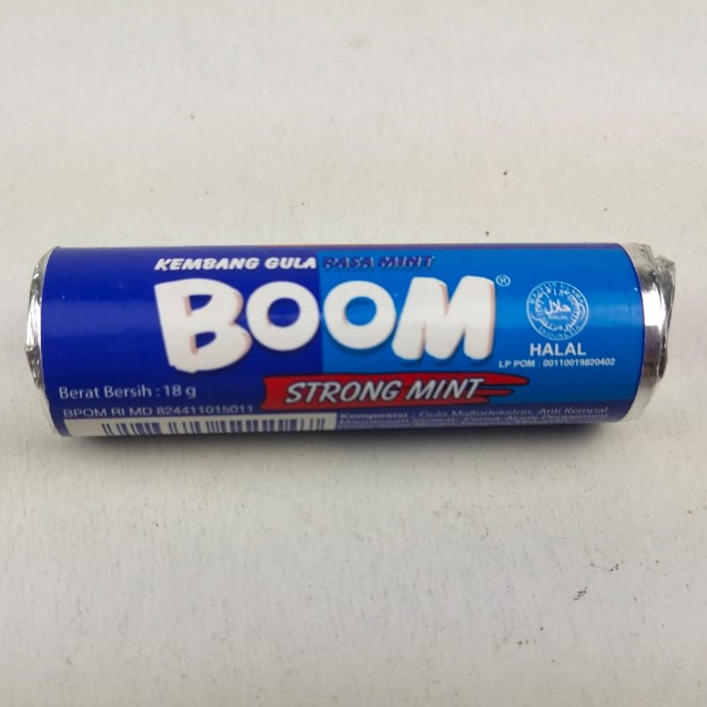 PERMEN BOOM STRONG MINT 18g / PERMEN MINT