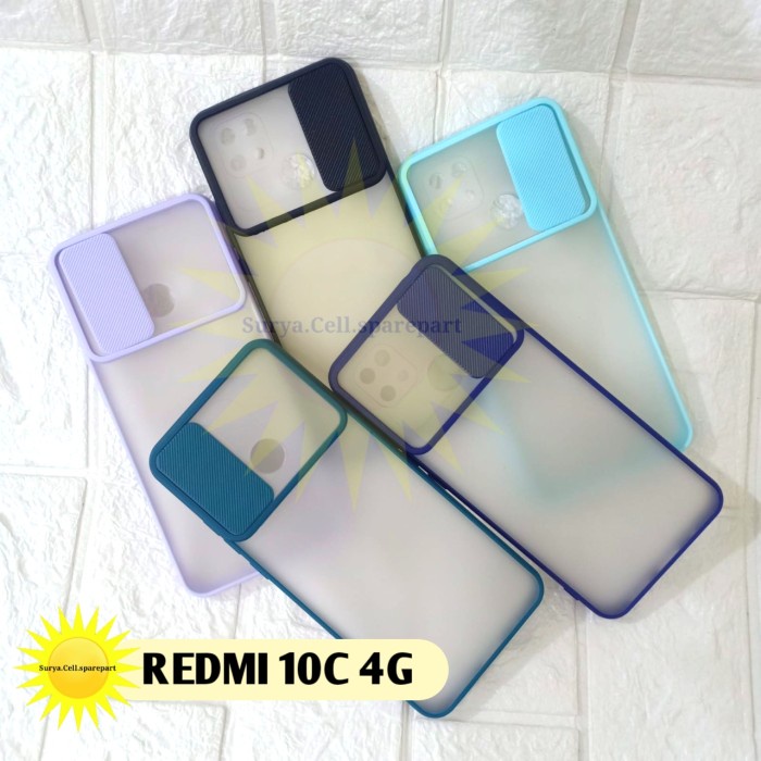 Case Slim Slide Camera Fuze - Xiaomi Redmi 10C 4G - SC