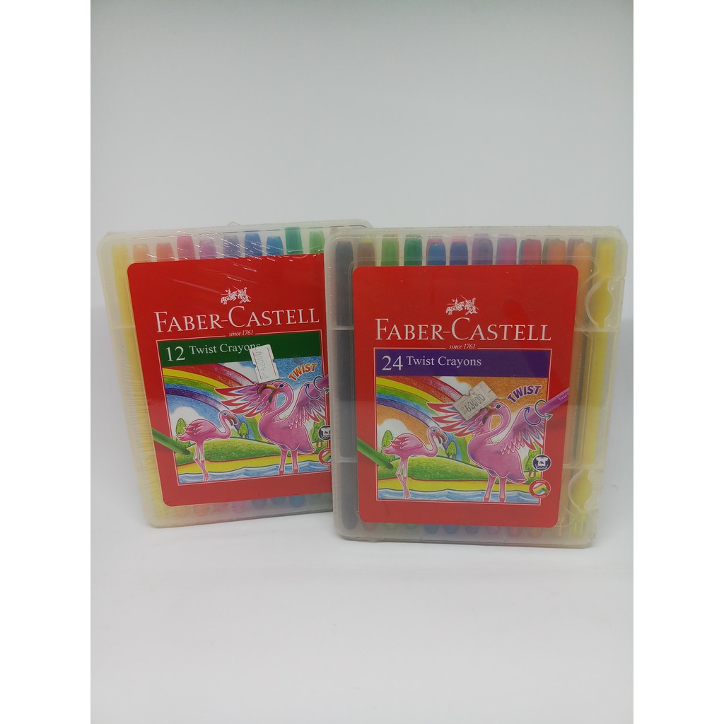 

Twist Crayon Faber Castell 12 & 24 warna