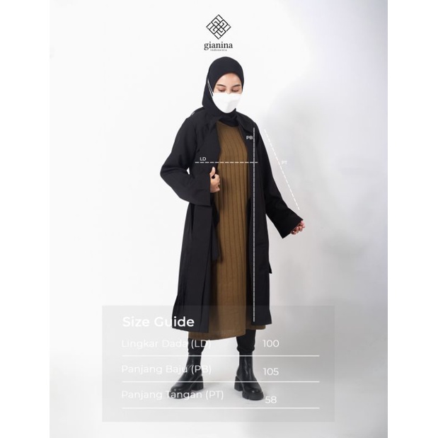 Outwear Wanita - Gianina/ Wanda hoobs trench coat