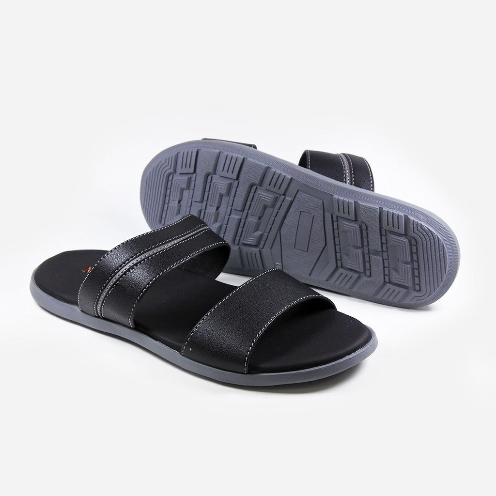 Mascotte LANIA Sandal Pria 985.453-455 [ Hitam, Coklat dan Tan ] / Ramayana Jatinegara