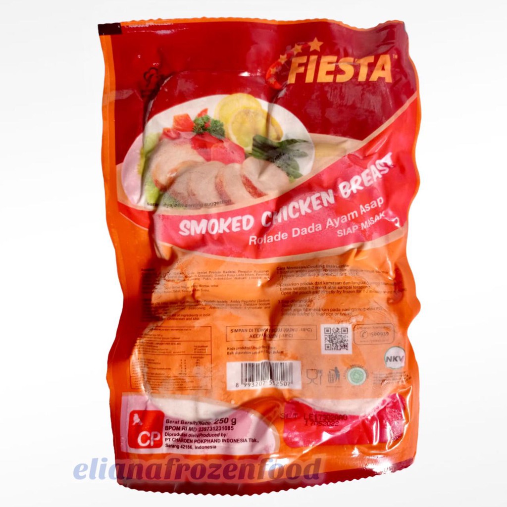 

FIESTA SMOKED CHICKEN BREAST 250 GR