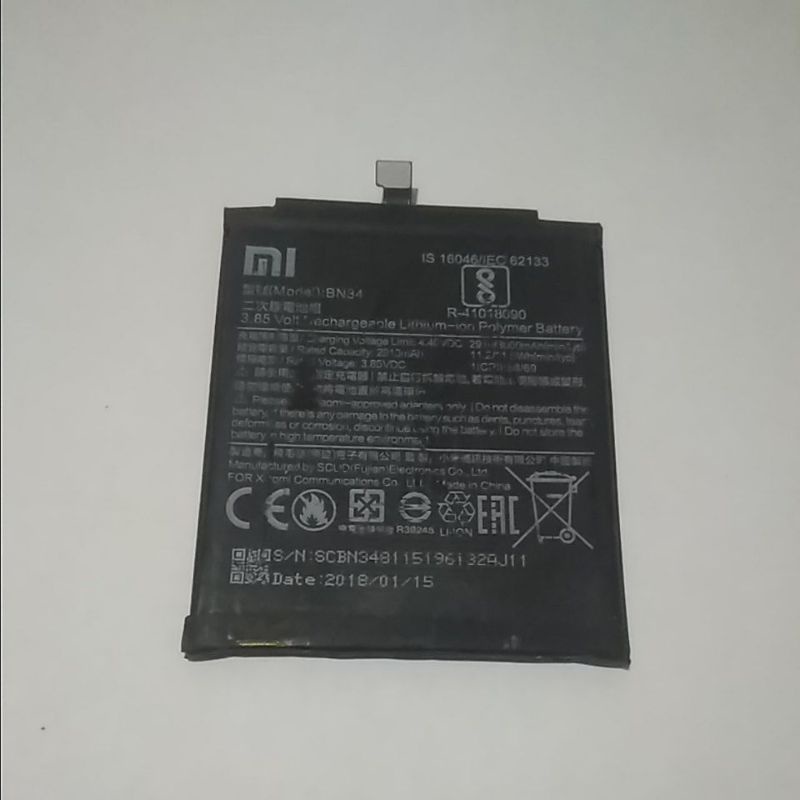 Baterai untuk Xiaomi Redmi 5a original
