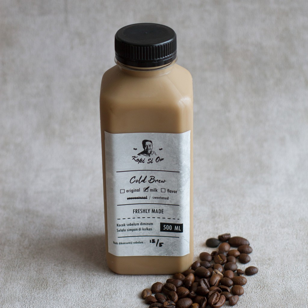 

Cold Brew Coffee Milk / Kopi Susu 500 ml