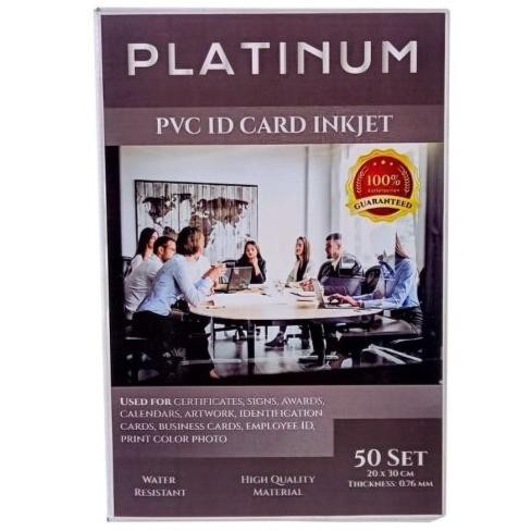 

Kertas PVC Instant ID Card Inkjet A4 Putih Tebal 0,76mm Platinum KERTAS HVS