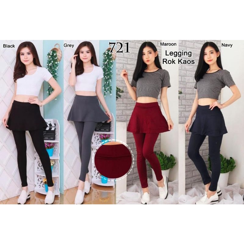 TERBARU LEGGING ROK IMPORT 9312#/LEGGING IMPORT MURAH