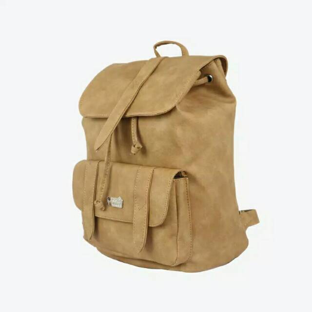 Tas Ransel Makayla Camel Rumah Warna