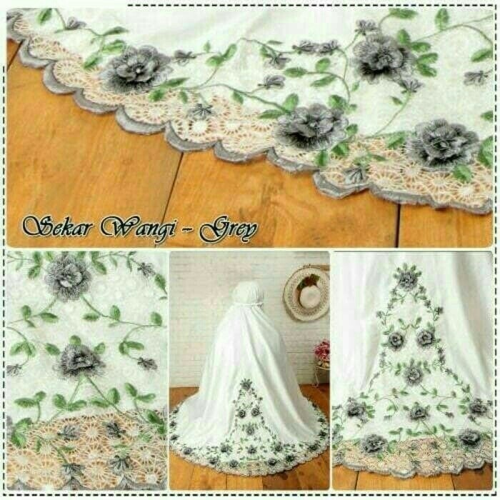 mukena velvet terbaru mukena cantik sutra velvet sekar wangi murah dan bagus