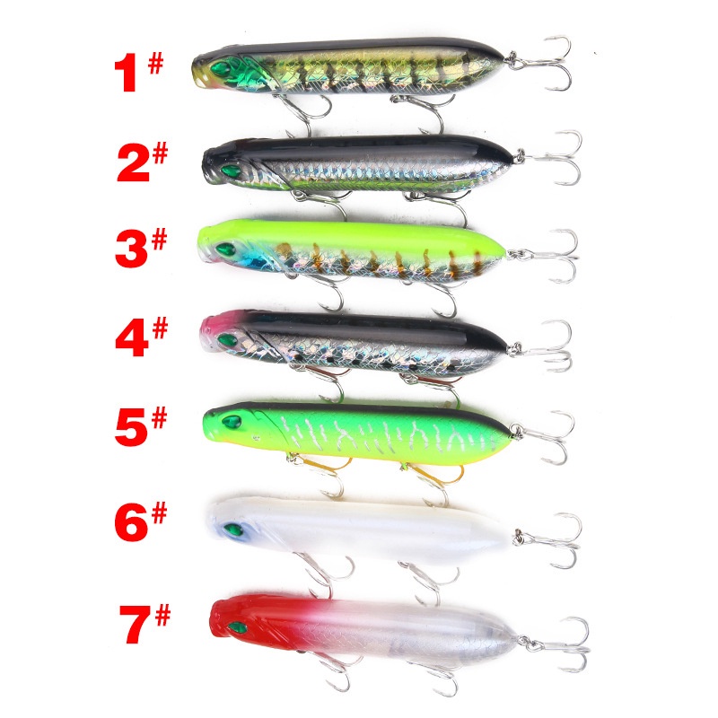 1pc Umpan Pancing Ikan Minnow Bahan Plastik Berat 18g / 11.5cm Spinner