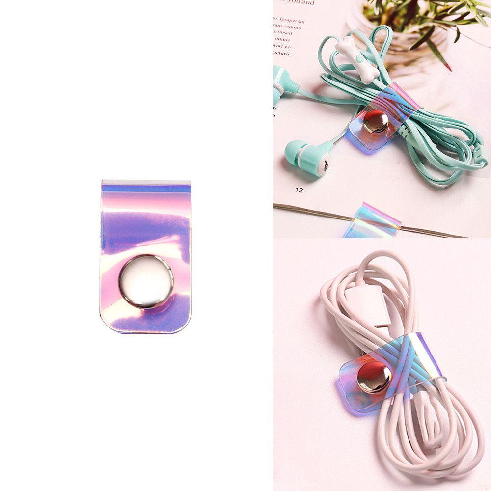 Lily 3PCS Penggulung Kabel New Portable Organizer Kancing Gesper