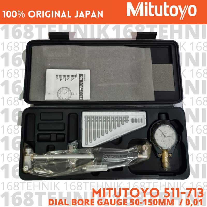 MITUTOYO 511-713 DIAL BORE GAUGE 50-150/0.01MM / CYLINDER BORE GAGE