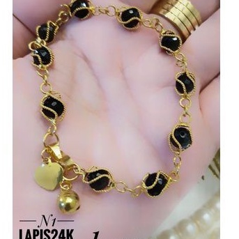 Shupping gelang lapis emas 24 k wanita t22