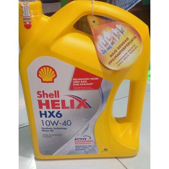 Oli Shell Hx6 Sae 10W-40 4Liter