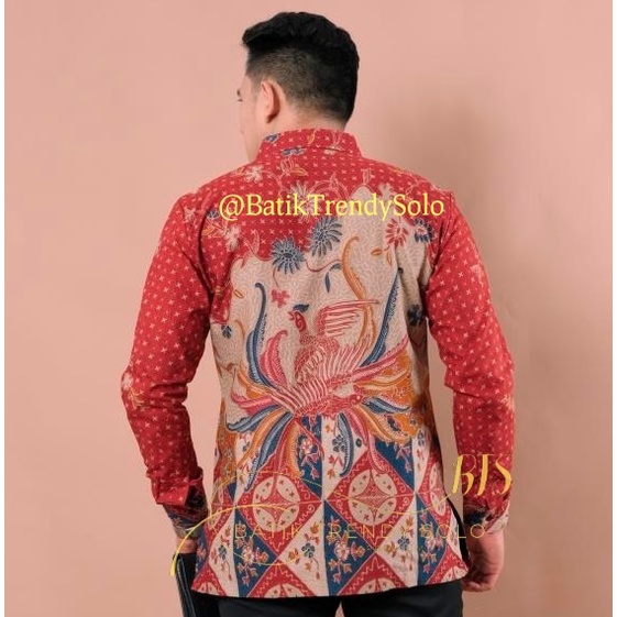 Hem  Kemeja Baju Batik Pria Cowok Laki Laki Slimfit Full Lapis Furing Lengan Panjang Lengan Pendek Original Asli Batik Jumanta Solo Laweyan Size S M L Xl XXL Bahan Katun Premium  143