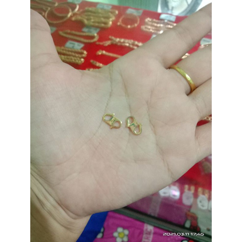 kokot / pengait kalung dan gelang