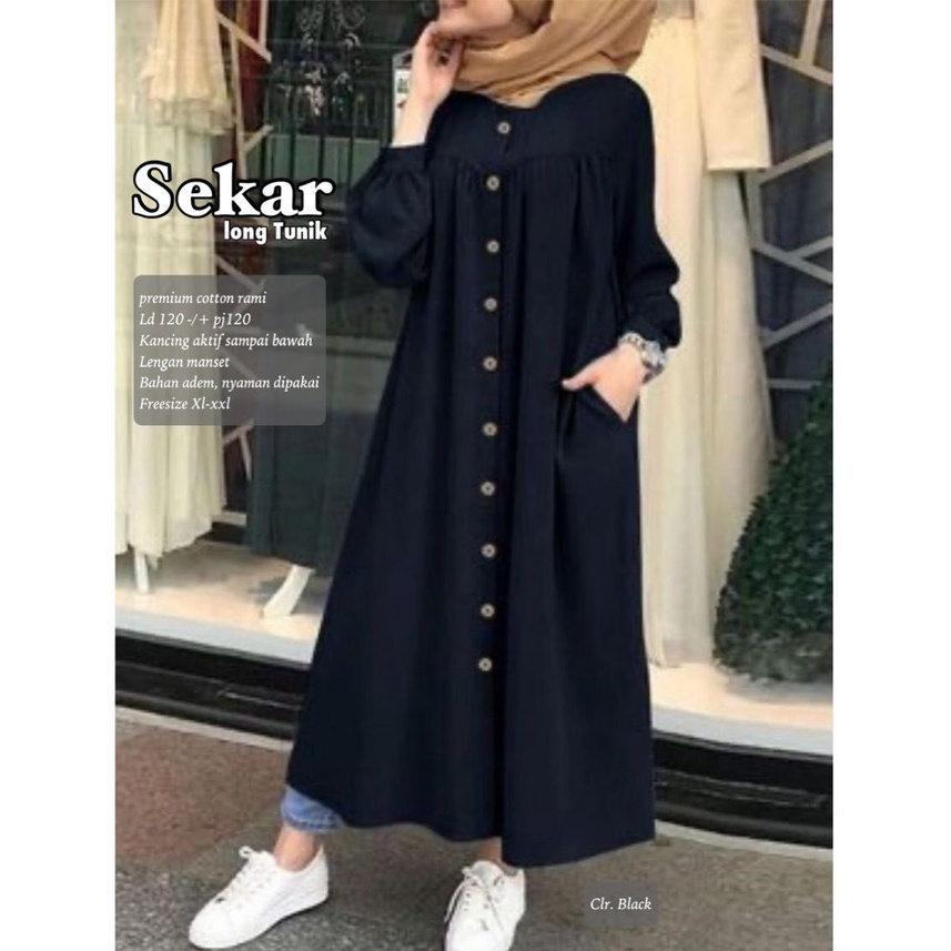 SEKAR LONG TUNIK JUMBO| LONG TUNIK JUMBO TERBARU| TUNIK JUMBO TERBARU| TUNIK MURAH| LONG TUNIK JUMBO