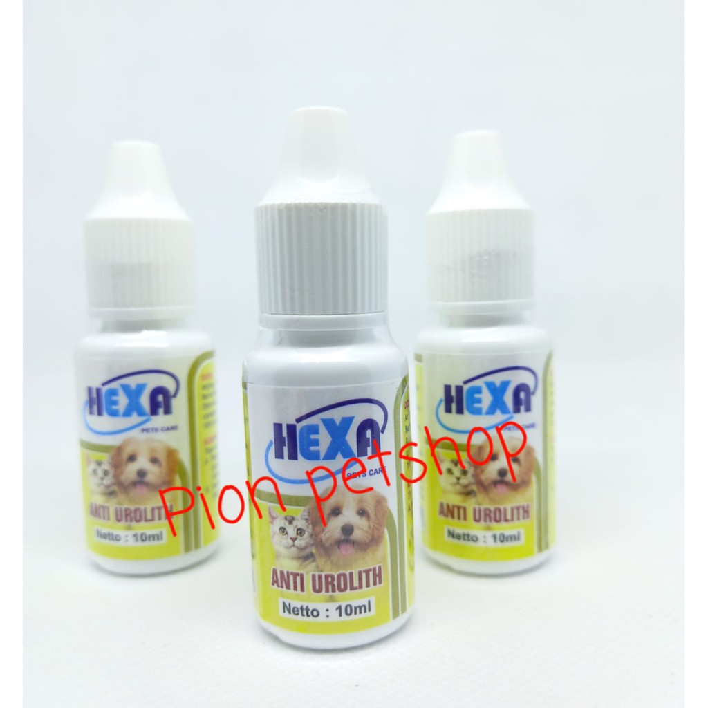 Hexa Anti Urolith 10 ml-Anti Batu Ginjal Untuk Kucing dan Anjing