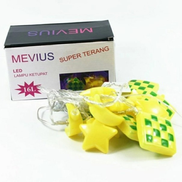 LAMPU HIAS LEBARAN LAMPU KETUPAT LED MEVIUS
