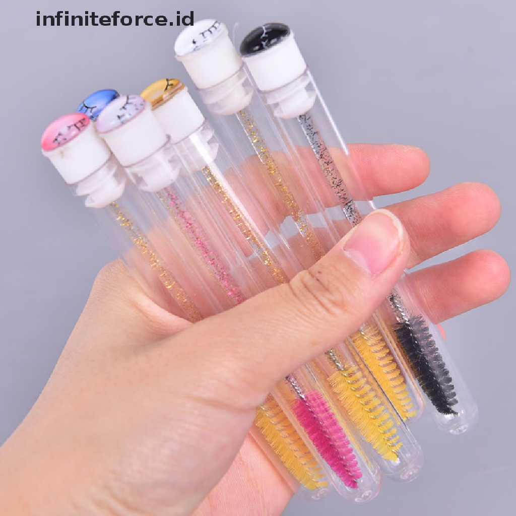 Infiniteforce.id Brush Bulu Mata Sekali Pakai Untuk Makeup / Kosmetik Wanita