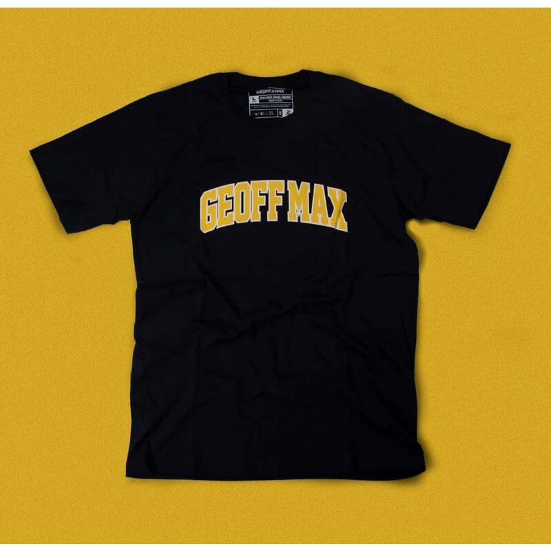 Kaos Geoff Max T-shirt Gmx Black