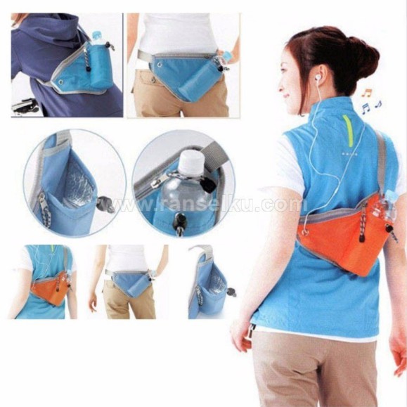 Tas Pinggang Lari Segitiga / Tas Olahraga
