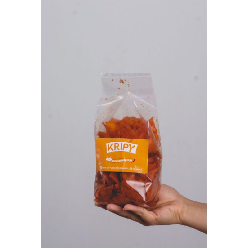 

KRIPY Kripset / Keripik pedas singkong 250gr
