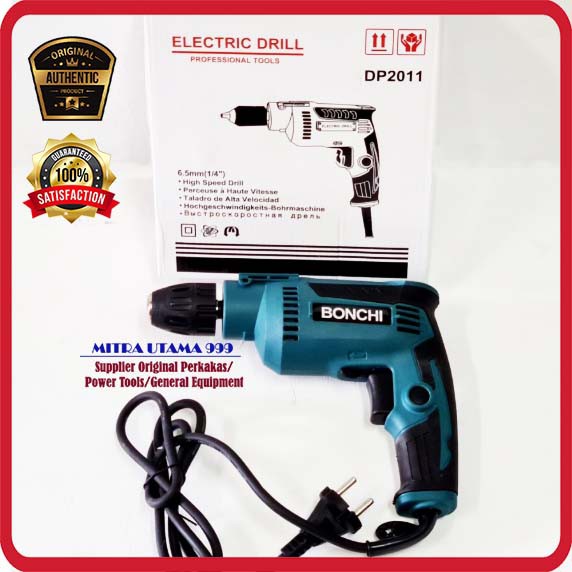 Mesin Bor Listrik 6mm Bolak Balik Tipe DP2011 Mesin Bor BONCHI