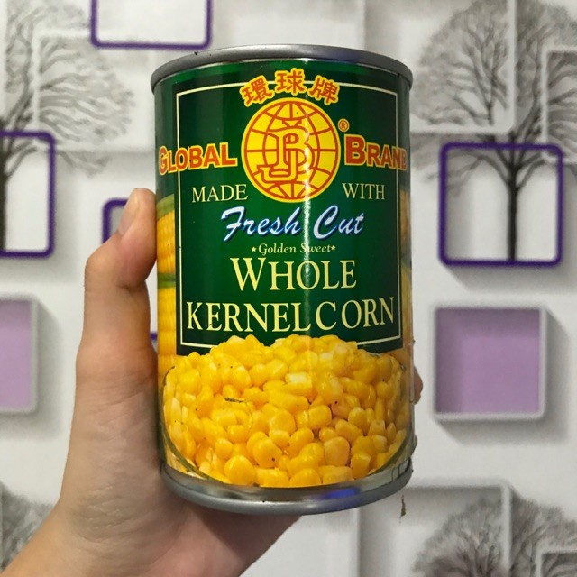 

GLOBAL BRAND WHOLE KERNEL CORN 425G