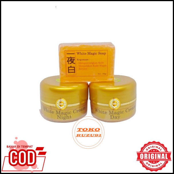 Cream White Magic Korea 3In1 Original