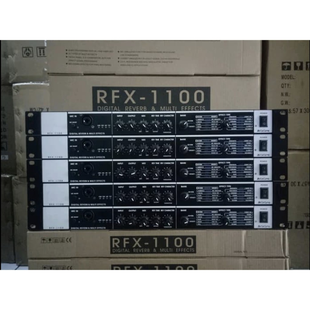 efek vokal zoom RFX1100 / RFX 1100