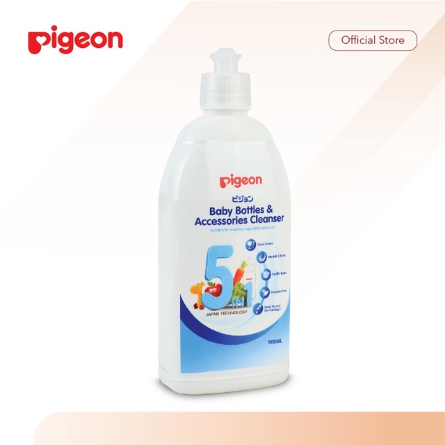 Pigeon liquid cleanser basic 500ml bottle