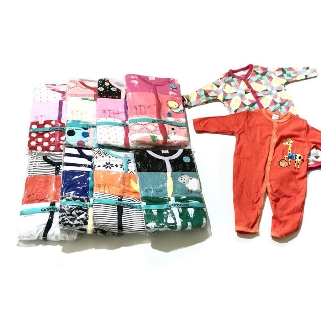 SLEEPSUIT BABY GM6807  ISI 3 ( tidak dijual satuan )