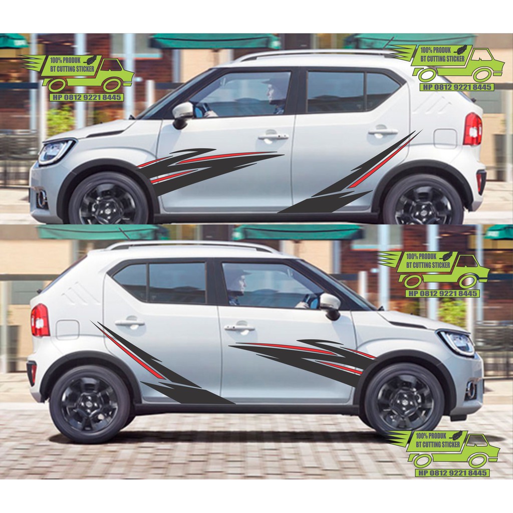 Stiker Mobil Suzuki Ignis Cutting Stiker Mobil Suzuki Ignis Stiker Mobil Suzuki Shopee Indonesia