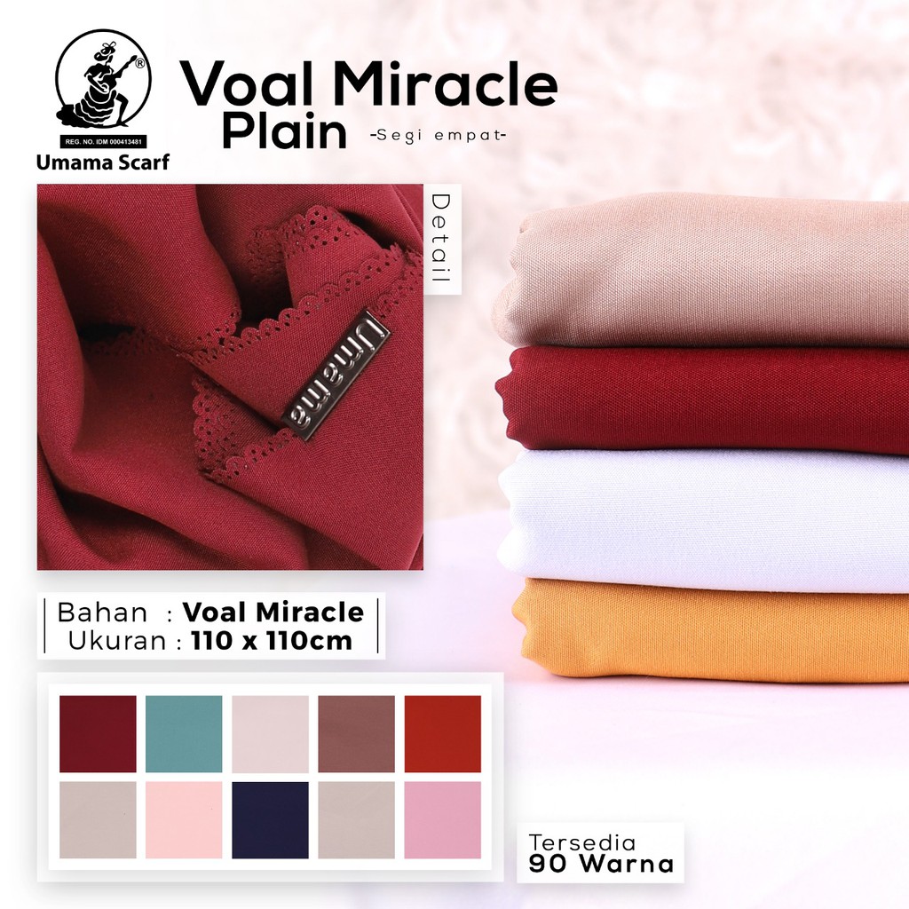 20+ Ide Bahan Voal Miracle Adalah