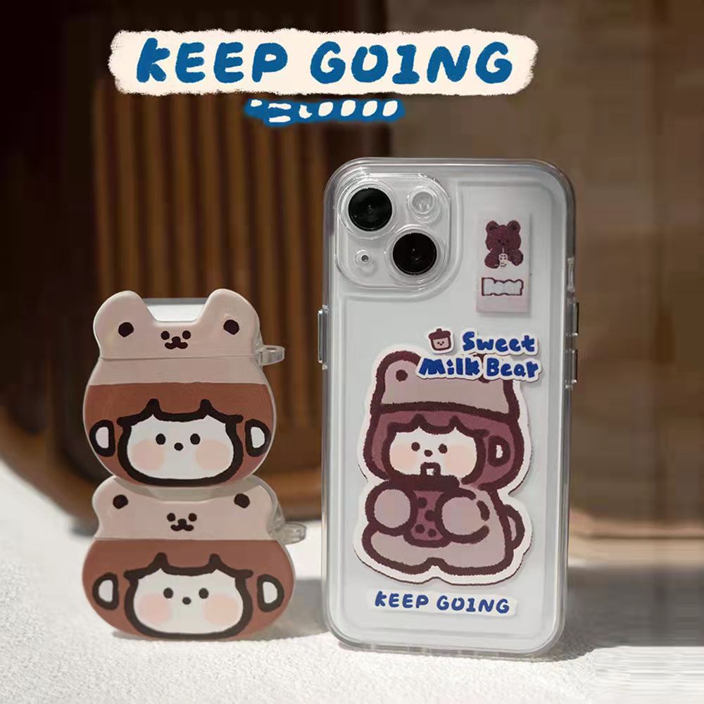 Case Bahan Akrilik Transparan Motif Perempuan Coklat 13 Pro 13prm Untuk iPhone 11 7Plus 8Plus Xr XS 13 12 Pro Max