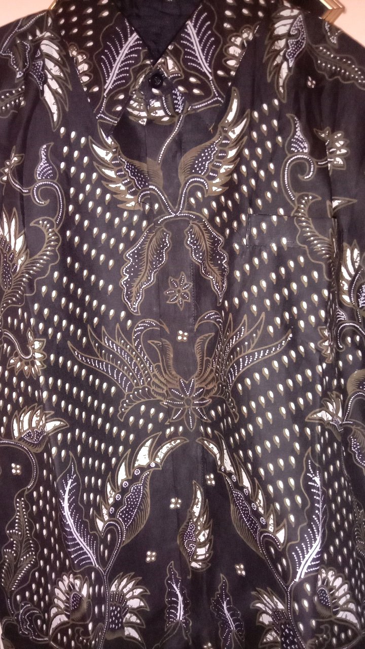 Arieswara Batik Pria Asli Solo Full Furing Katun Halus Sragenan