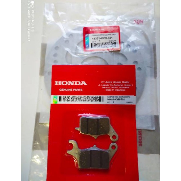 PIRINGAN CAKRAM DEPAN HONDA VARIO 110 KARBU/VARIO 110/VARIO 110 TECNO KARBU/SCOOPY KARBU/SPACY KARBU