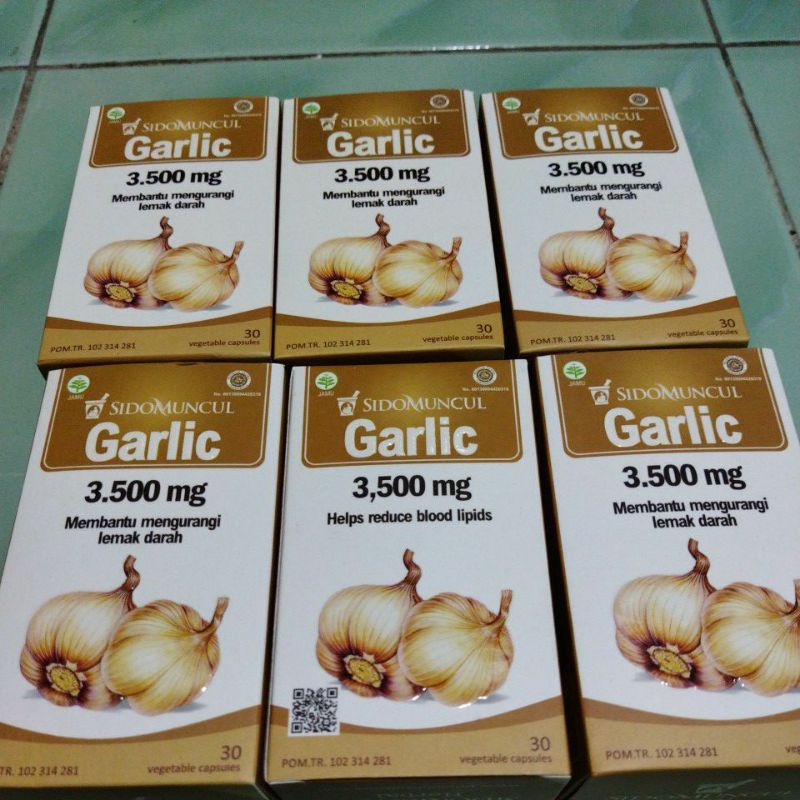 garlic Sidomuncul bawang putih black garlic