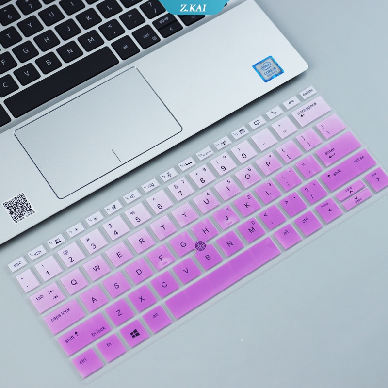 Untuk HP EliteBook735 G5,Elitebook 830g5 Laptop Tahan Air Keyboard Film 13inch Laptop Silikon Full Coverage Film Pelindung Kulit [ZK]