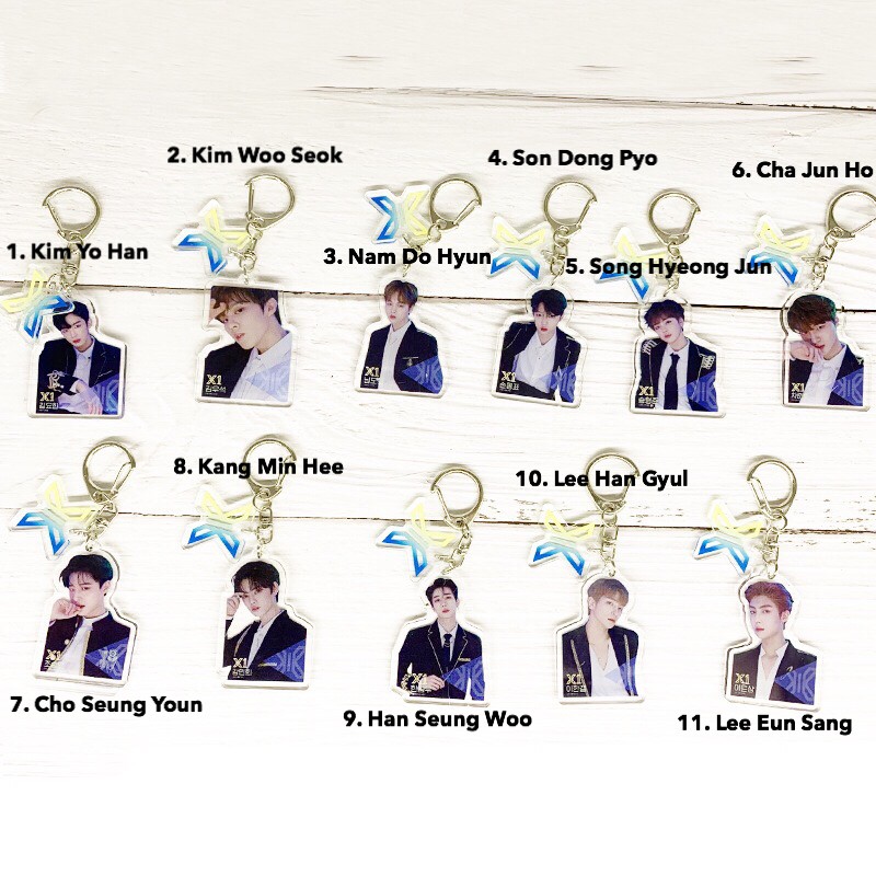 [BS] BISA COD Gantungan Kunci X1 Key Chain Produce 101 KPOP - KP272